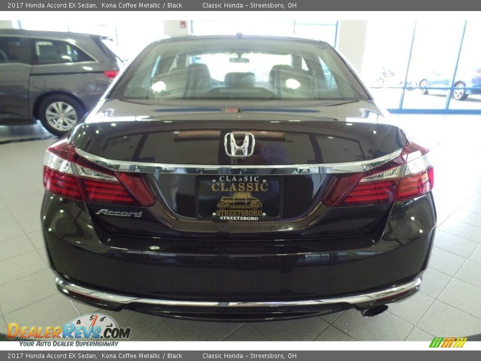 2017 Honda Accord EX Sedan Kona Coffee Metallic / Black Photo #5