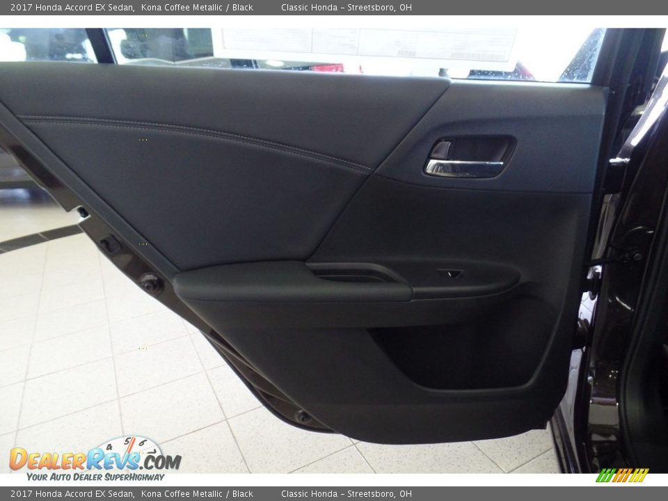 2017 Honda Accord EX Sedan Kona Coffee Metallic / Black Photo #7