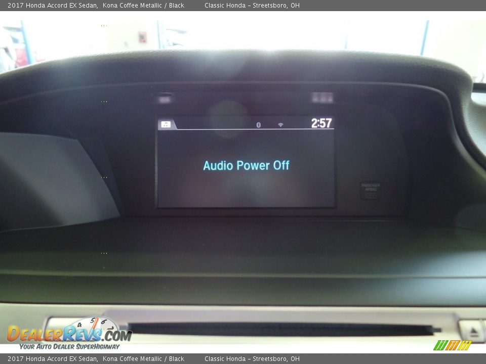 2017 Honda Accord EX Sedan Kona Coffee Metallic / Black Photo #11