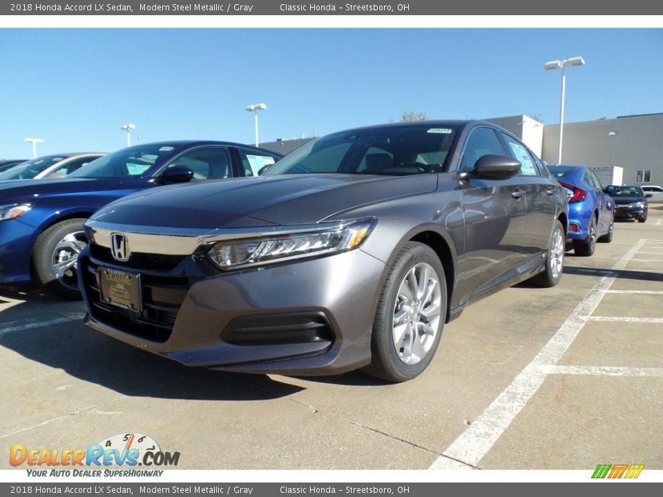2018 Honda Accord LX Sedan Modern Steel Metallic / Gray Photo #1