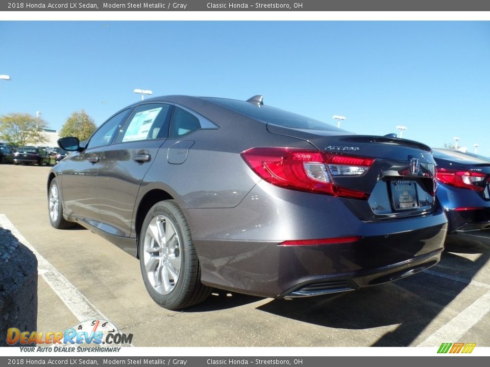 2018 Honda Accord LX Sedan Modern Steel Metallic / Gray Photo #2