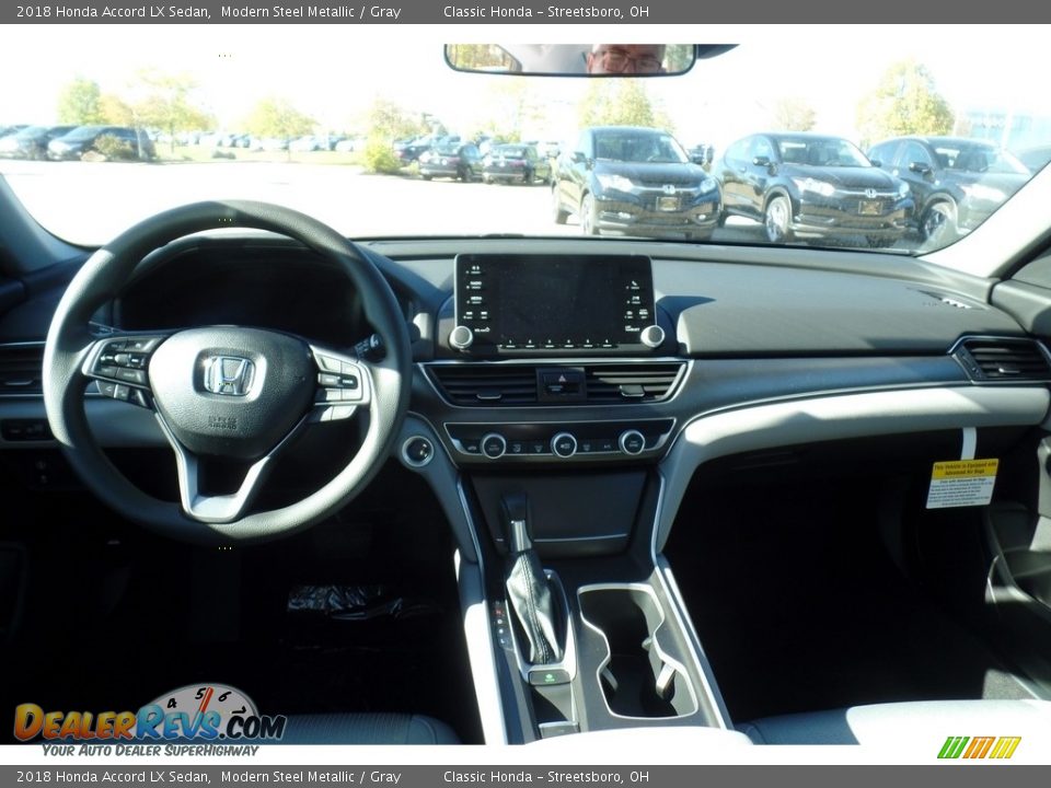 2018 Honda Accord LX Sedan Modern Steel Metallic / Gray Photo #3