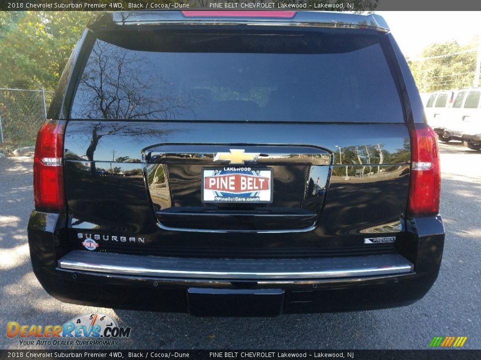 2018 Chevrolet Suburban Premier 4WD Black / Cocoa/­Dune Photo #5
