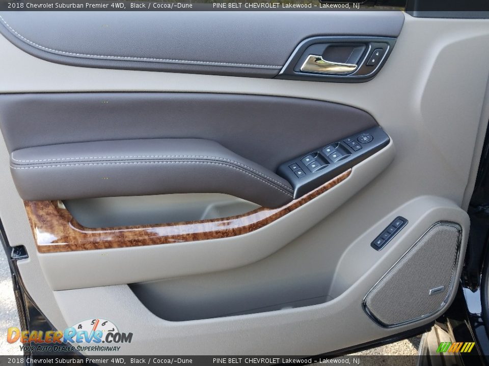 2018 Chevrolet Suburban Premier 4WD Black / Cocoa/­Dune Photo #6