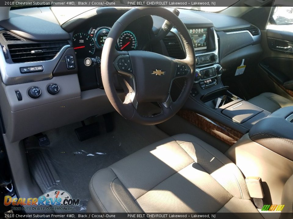 2018 Chevrolet Suburban Premier 4WD Black / Cocoa/­Dune Photo #7