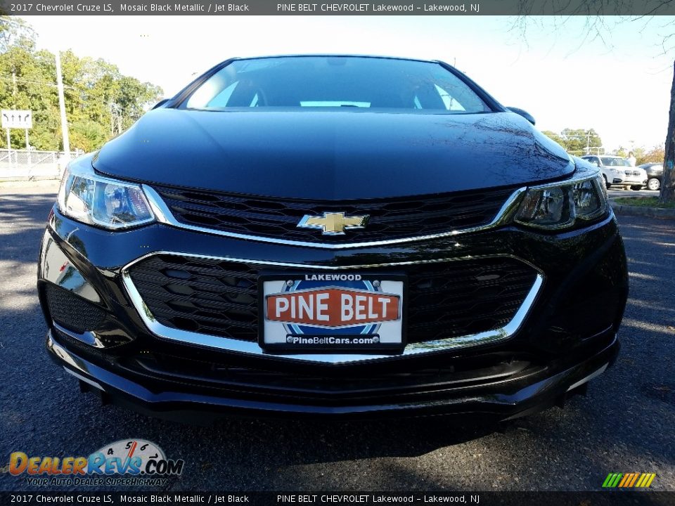 2017 Chevrolet Cruze LS Mosaic Black Metallic / Jet Black Photo #2
