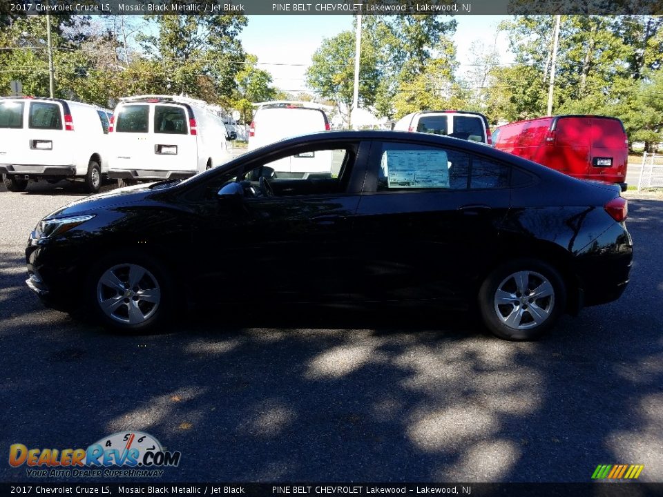 2017 Chevrolet Cruze LS Mosaic Black Metallic / Jet Black Photo #3