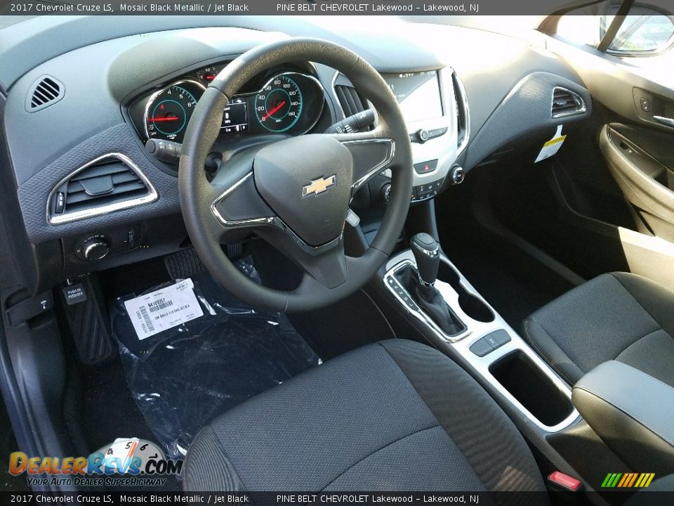 2017 Chevrolet Cruze LS Mosaic Black Metallic / Jet Black Photo #7