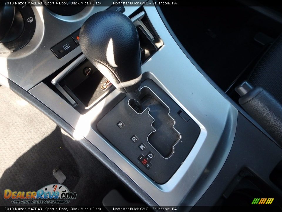 2010 Mazda MAZDA3 i Sport 4 Door Black Mica / Black Photo #23