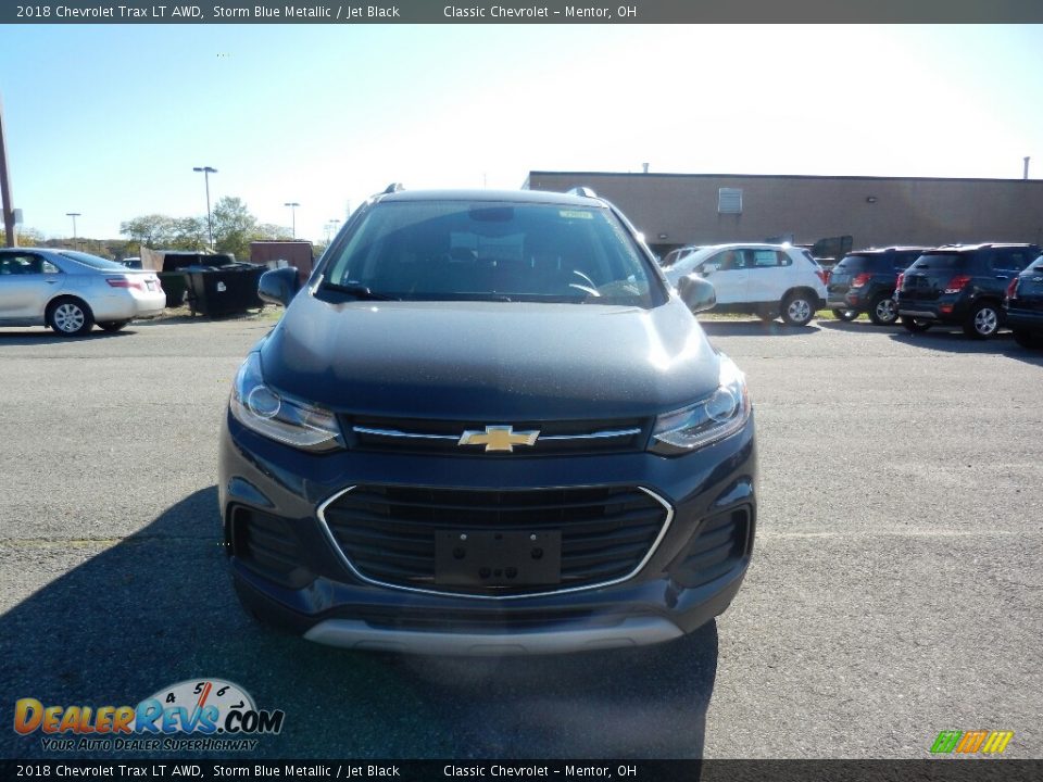 2018 Chevrolet Trax LT AWD Storm Blue Metallic / Jet Black Photo #2