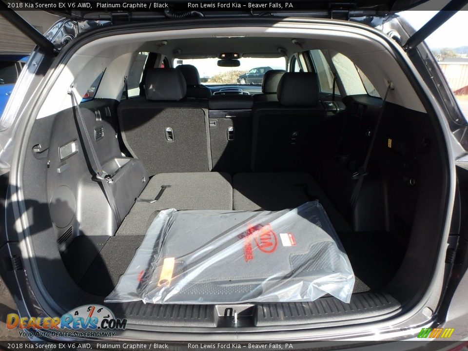 2018 Kia Sorento EX V6 AWD Platinum Graphite / Black Photo #4