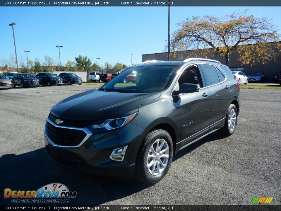 2018 Chevrolet Equinox LT Nightfall Gray Metallic / Jet Black Photo #1