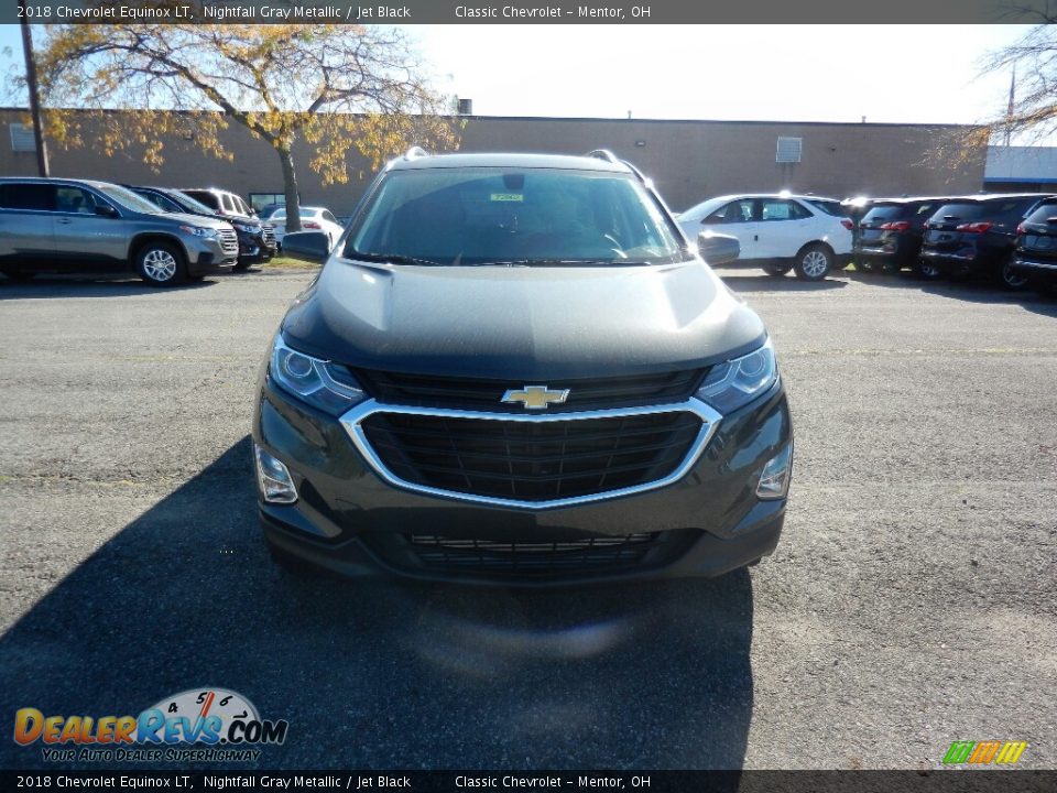 2018 Chevrolet Equinox LT Nightfall Gray Metallic / Jet Black Photo #2