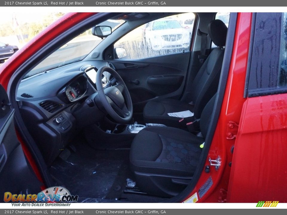 2017 Chevrolet Spark LS Red Hot / Jet Black Photo #9
