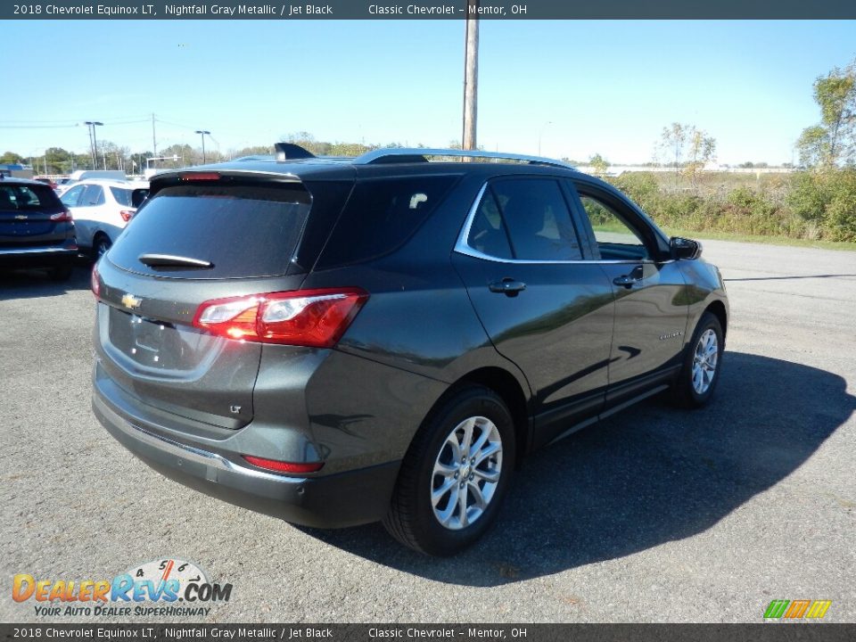 2018 Chevrolet Equinox LT Nightfall Gray Metallic / Jet Black Photo #4