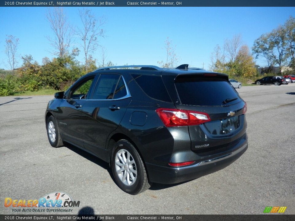 2018 Chevrolet Equinox LT Nightfall Gray Metallic / Jet Black Photo #5