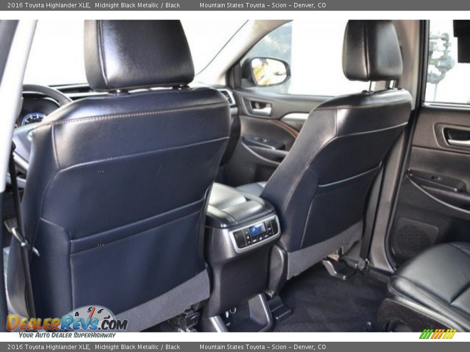 2016 Toyota Highlander XLE Midnight Black Metallic / Black Photo #20