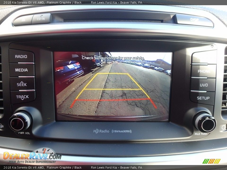 2018 Kia Sorento EX V6 AWD Platinum Graphite / Black Photo #20