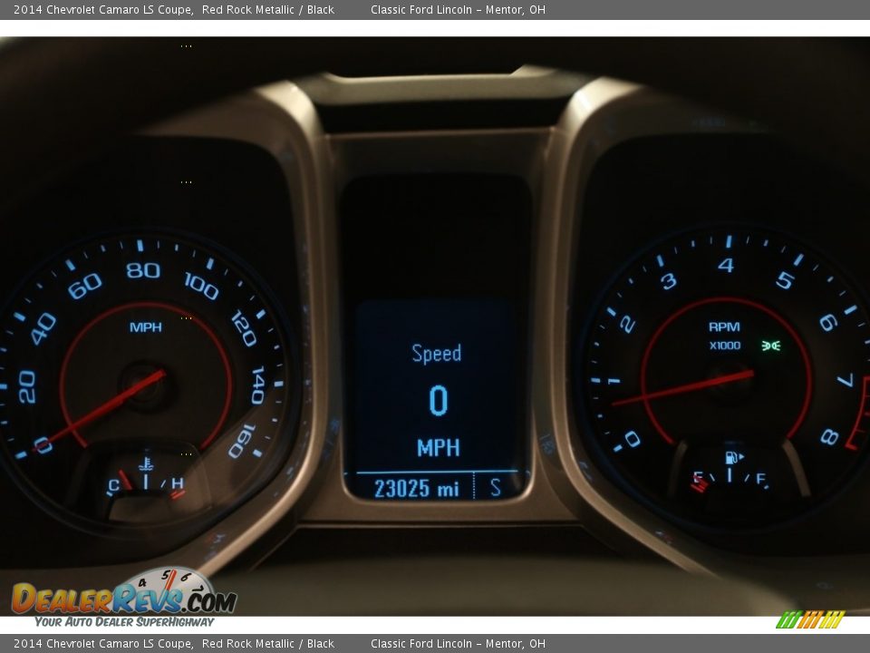2014 Chevrolet Camaro LS Coupe Red Rock Metallic / Black Photo #8