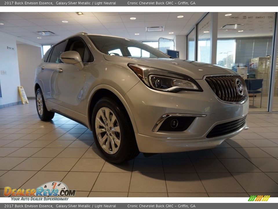 2017 Buick Envision Essence Galaxy Silver Metallic / Light Neutral Photo #1