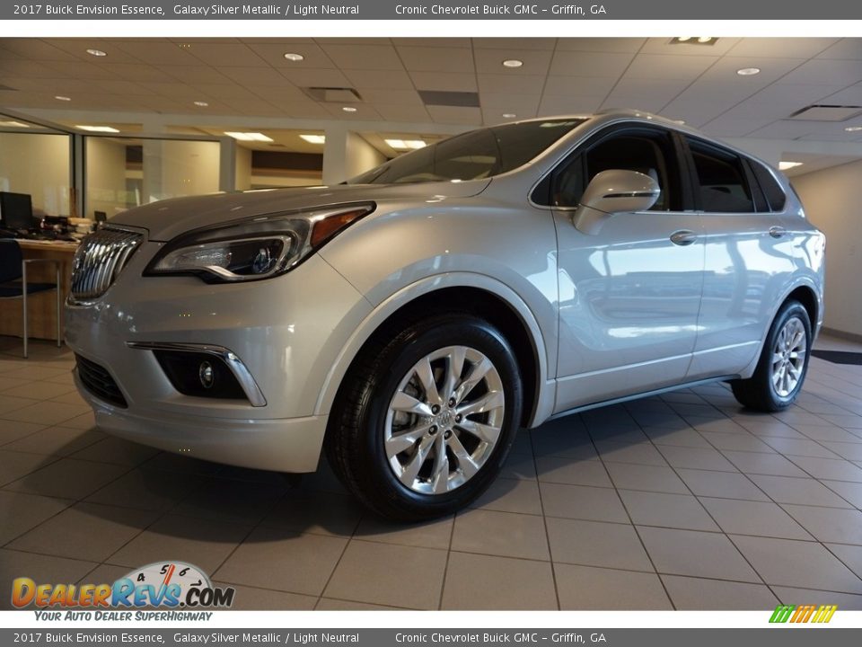 2017 Buick Envision Essence Galaxy Silver Metallic / Light Neutral Photo #3