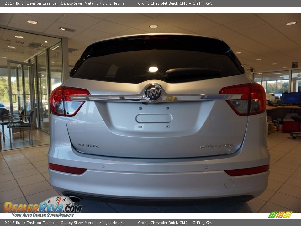 2017 Buick Envision Essence Galaxy Silver Metallic / Light Neutral Photo #5