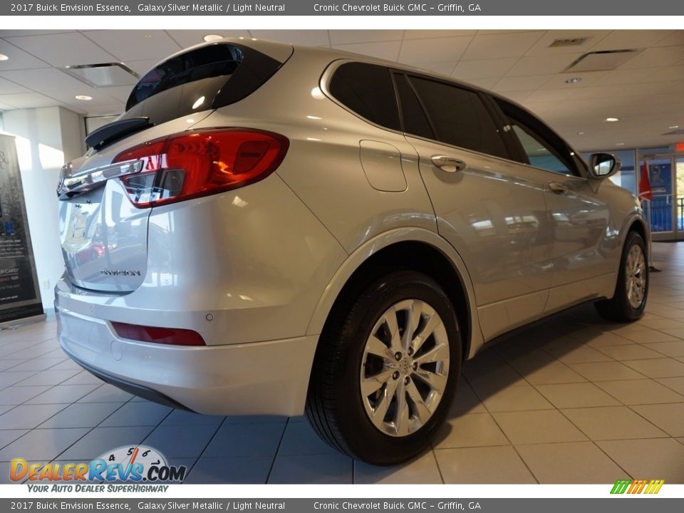 2017 Buick Envision Essence Galaxy Silver Metallic / Light Neutral Photo #6