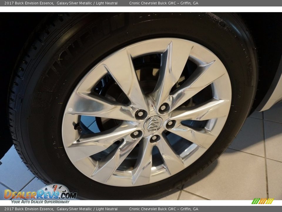 2017 Buick Envision Essence Galaxy Silver Metallic / Light Neutral Photo #7