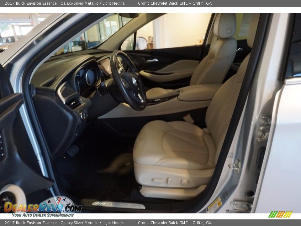 2017 Buick Envision Essence Galaxy Silver Metallic / Light Neutral Photo #8