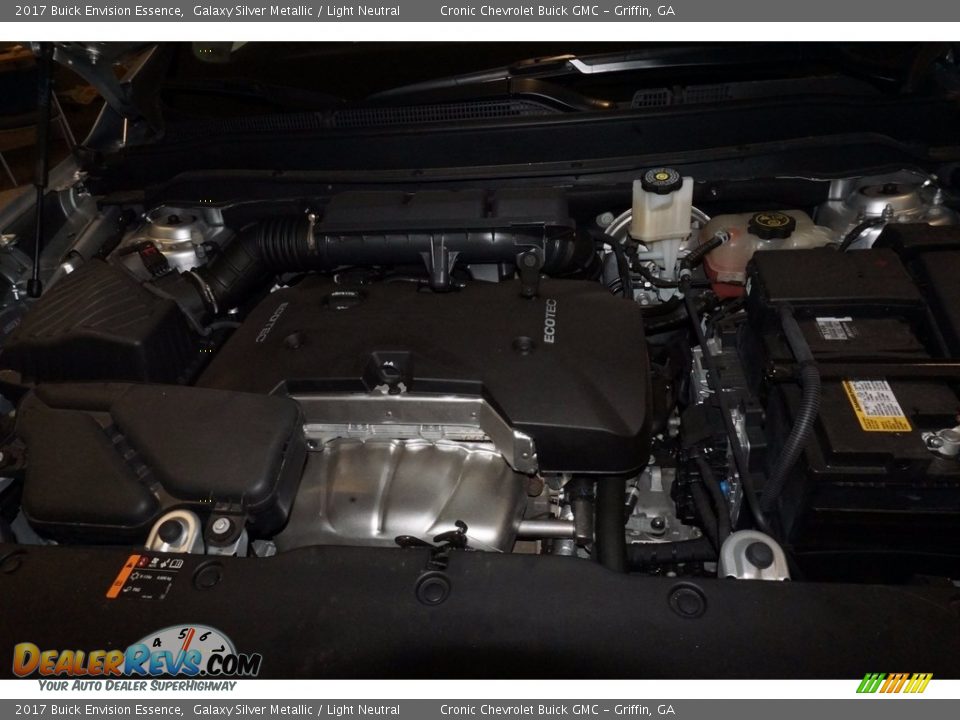 2017 Buick Envision Essence Galaxy Silver Metallic / Light Neutral Photo #11