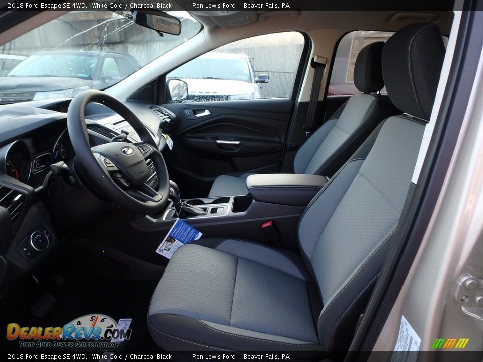 2018 Ford Escape SE 4WD White Gold / Charcoal Black Photo #11