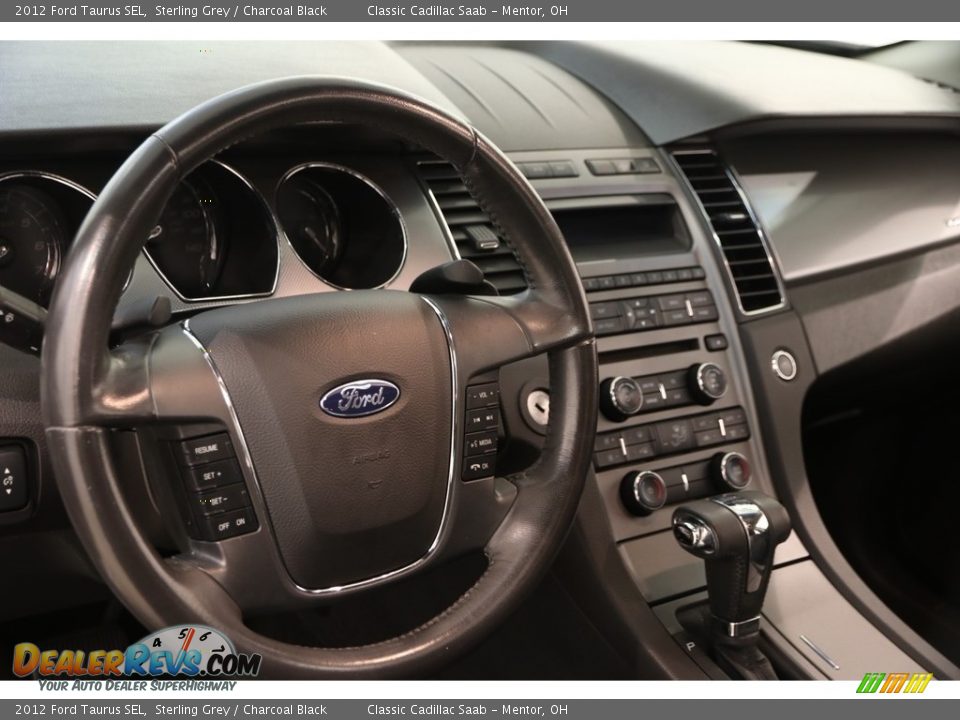 2012 Ford Taurus SEL Sterling Grey / Charcoal Black Photo #6