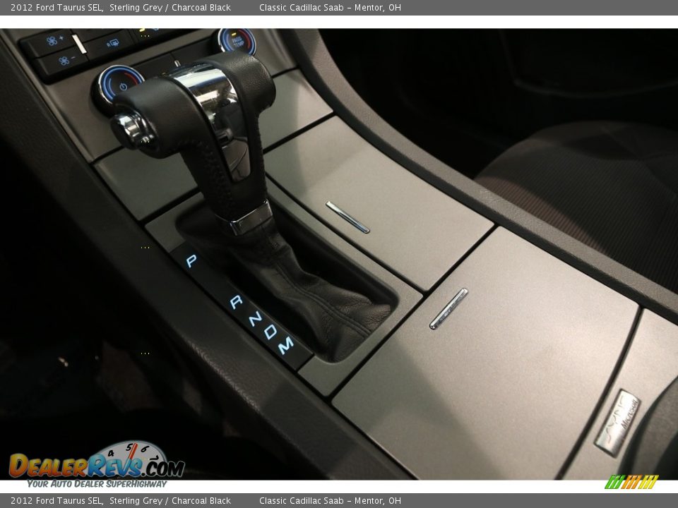 2012 Ford Taurus SEL Sterling Grey / Charcoal Black Photo #11