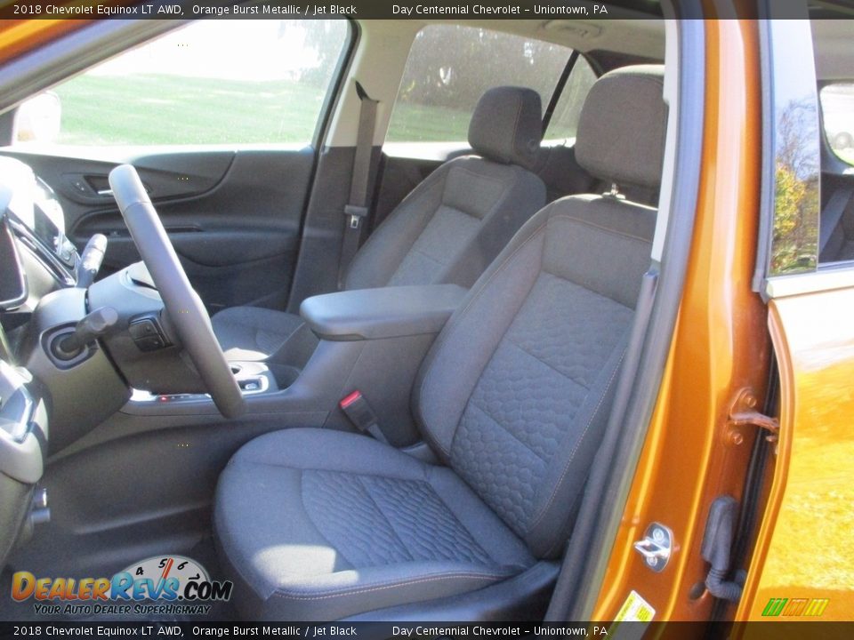 2018 Chevrolet Equinox LT AWD Orange Burst Metallic / Jet Black Photo #11