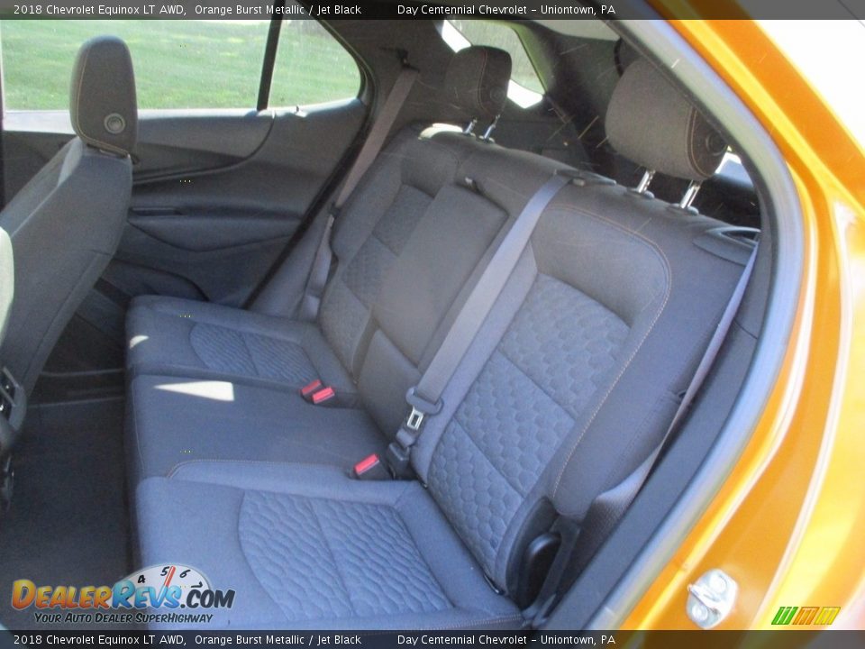 2018 Chevrolet Equinox LT AWD Orange Burst Metallic / Jet Black Photo #12