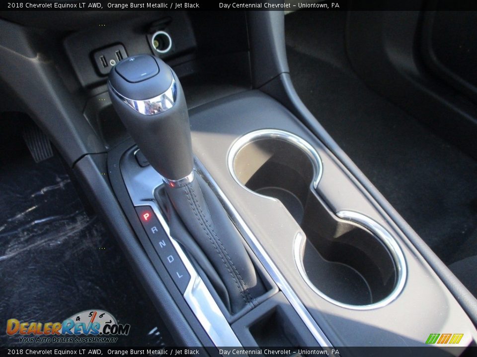 2018 Chevrolet Equinox LT AWD Orange Burst Metallic / Jet Black Photo #14