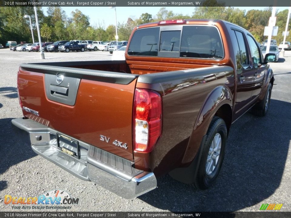 2018 Nissan Frontier SV Crew Cab 4x4 Forged Copper / Steel Photo #4