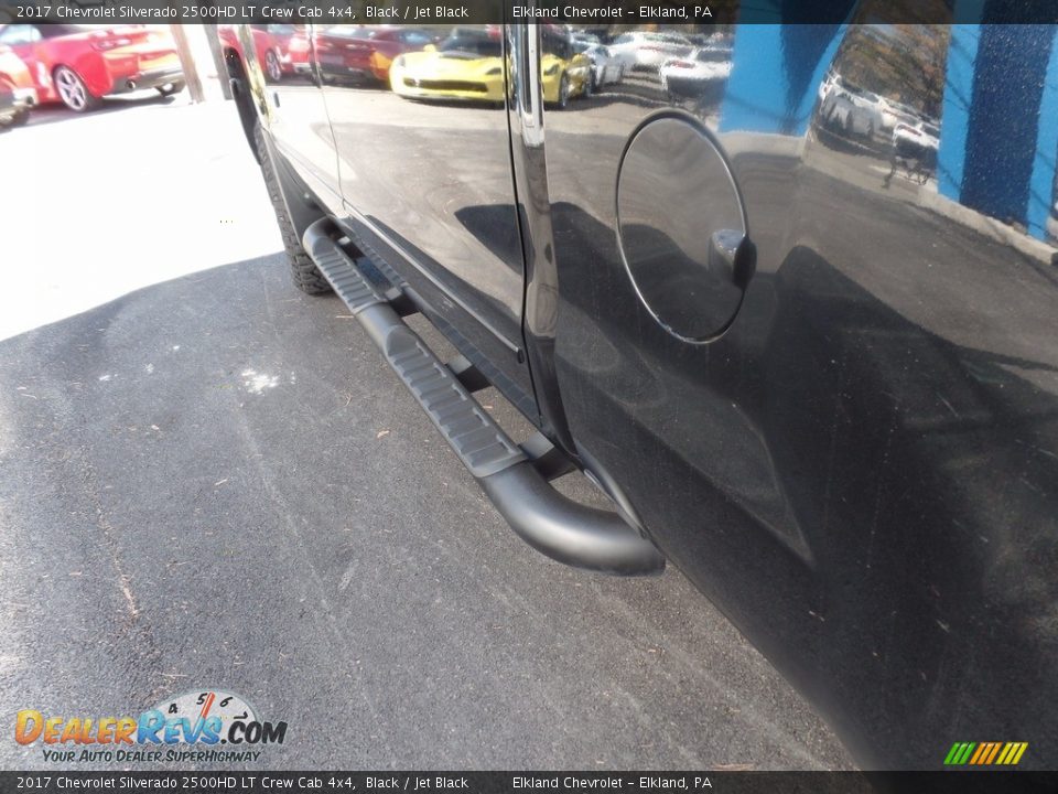 2017 Chevrolet Silverado 2500HD LT Crew Cab 4x4 Black / Jet Black Photo #19