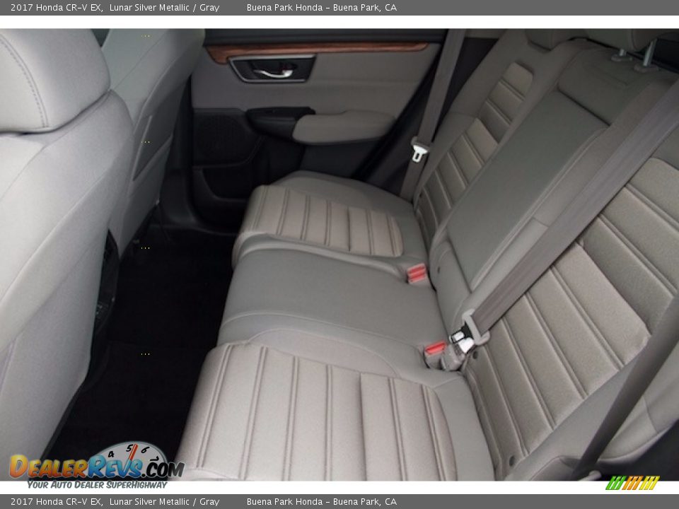 2017 Honda CR-V EX Lunar Silver Metallic / Gray Photo #10