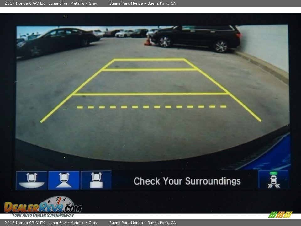 2017 Honda CR-V EX Lunar Silver Metallic / Gray Photo #17