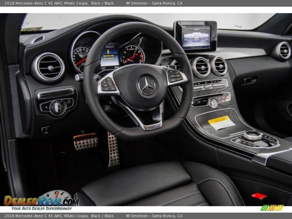 Dashboard of 2018 Mercedes-Benz C 43 AMG 4Matic Coupe Photo #6