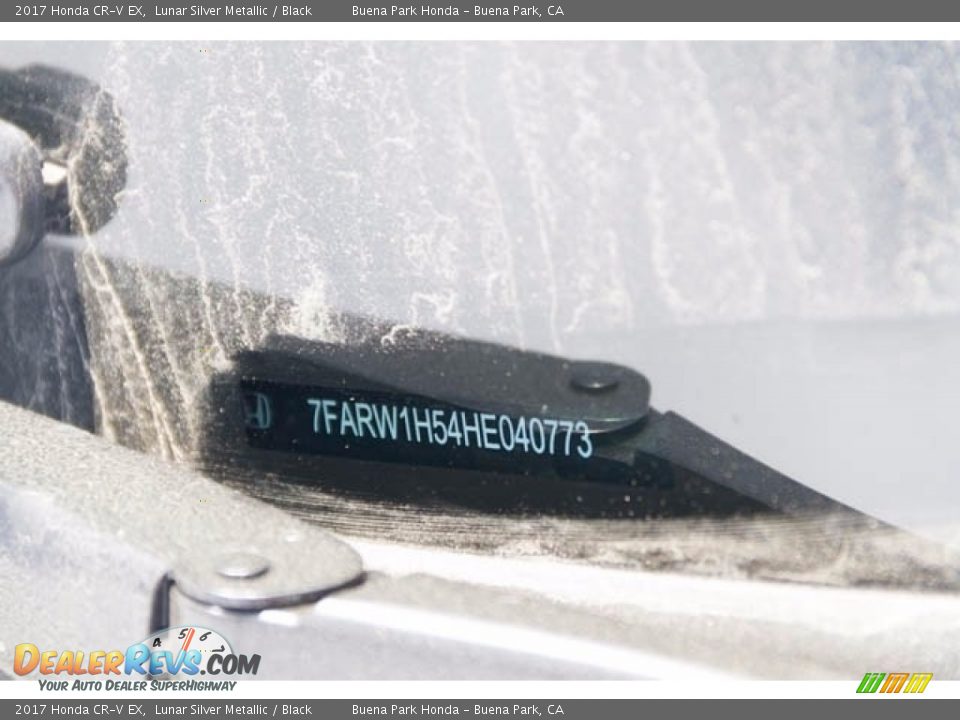 2017 Honda CR-V EX Lunar Silver Metallic / Black Photo #19