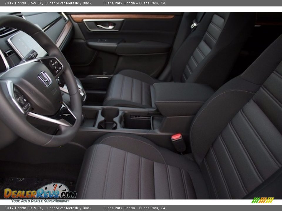 2017 Honda CR-V EX Lunar Silver Metallic / Black Photo #7