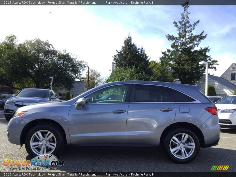 2015 Acura RDX Technology Forged Silver Metallic / Parchment Photo #6
