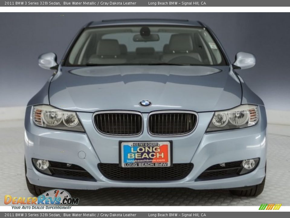 2011 BMW 3 Series 328i Sedan Blue Water Metallic / Gray Dakota Leather Photo #2