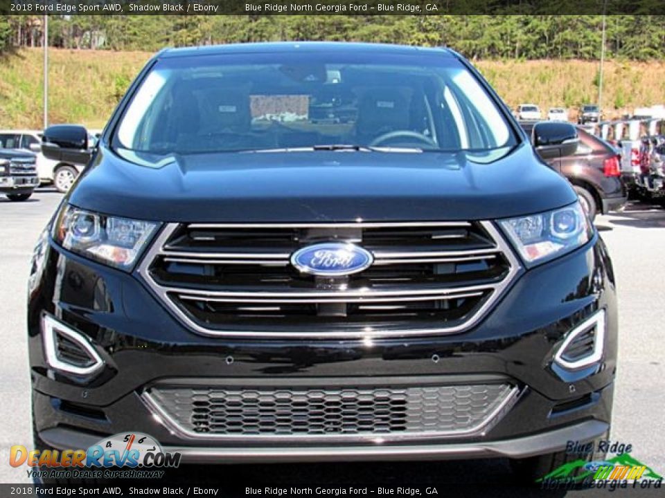 2018 Ford Edge Sport AWD Shadow Black / Ebony Photo #4