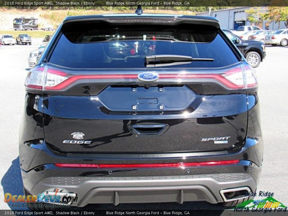 2018 Ford Edge Sport AWD Shadow Black / Ebony Photo #5
