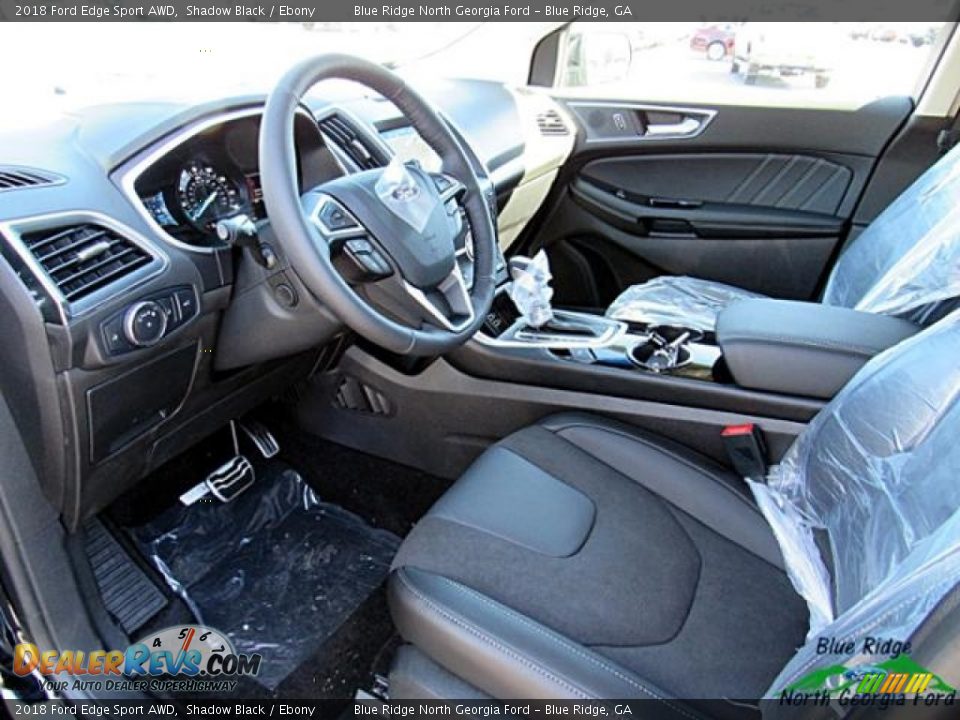 2018 Ford Edge Sport AWD Shadow Black / Ebony Photo #10
