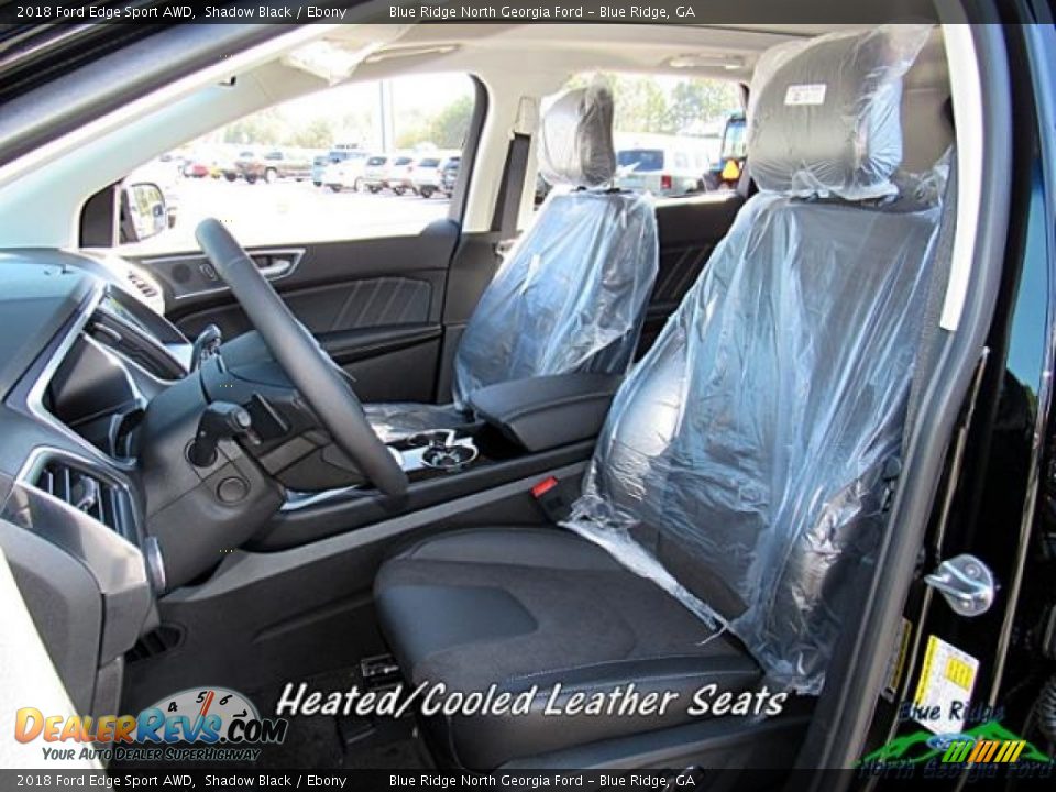 2018 Ford Edge Sport AWD Shadow Black / Ebony Photo #11