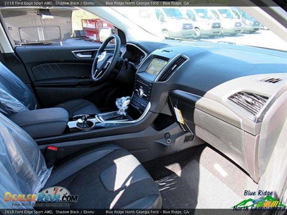 2018 Ford Edge Sport AWD Shadow Black / Ebony Photo #12